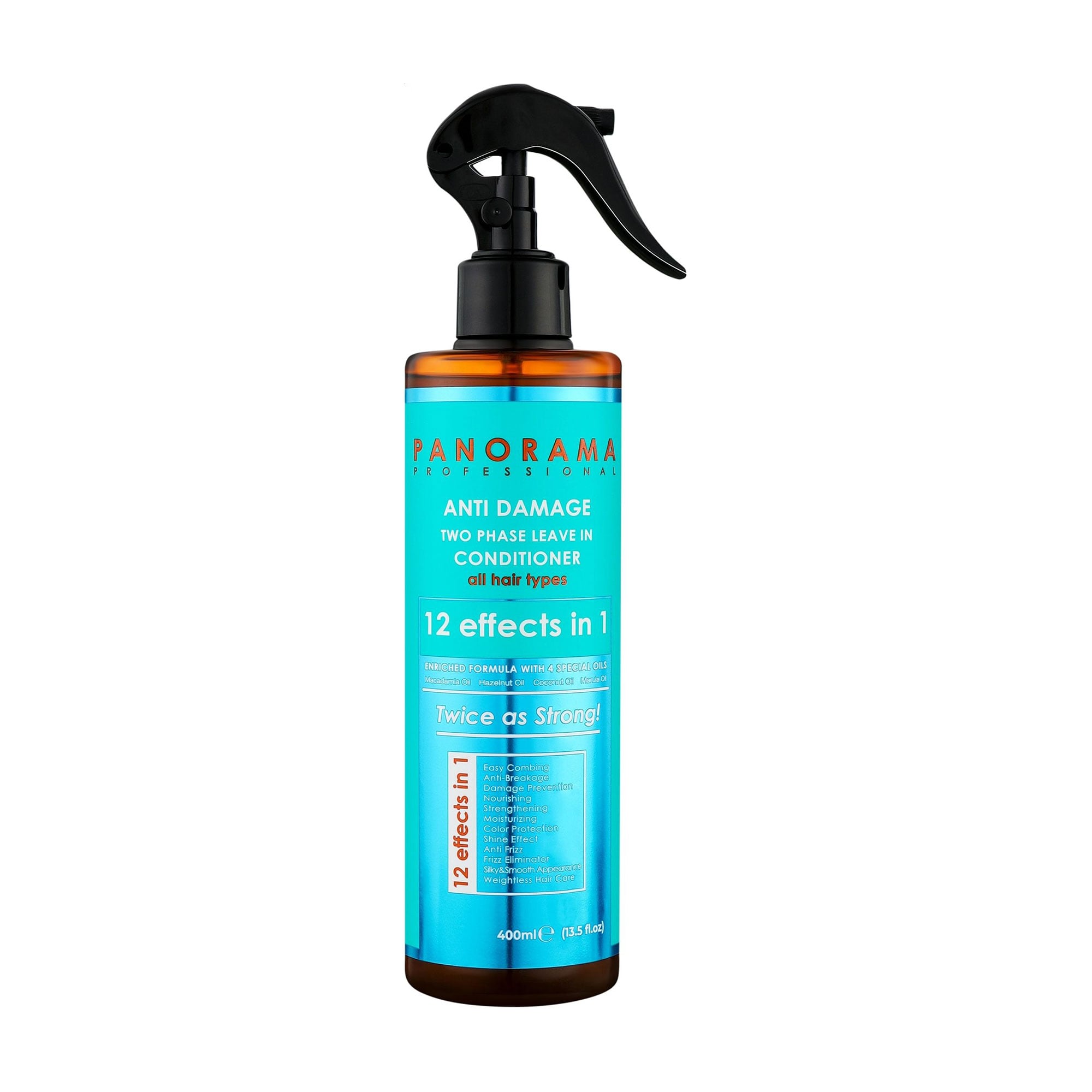 Незмивний кондиціонер для волосся Panorama Anti Damage Two Phase Leave In Conditioner Захист від пошкоджень, 400 мл