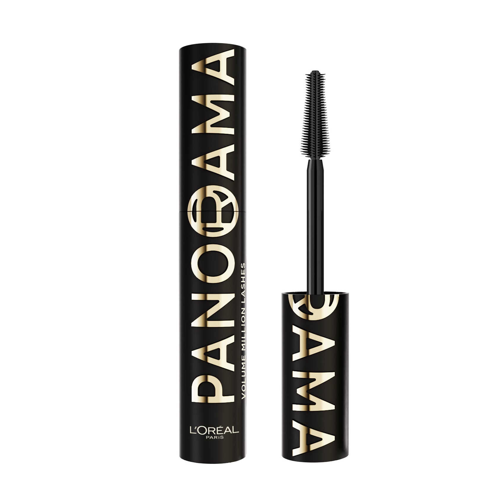 Туш для вій L'Oreal Paris Million Lashes Panorama All Night Black Mascara екстрачорна, 9.9 мл